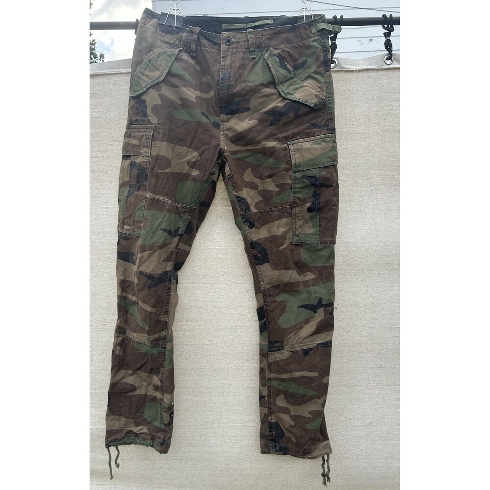 POLO Ralph Lauren Relaxed Fit Camouflage Camo Hunting Utility Cargo Pant 30x30